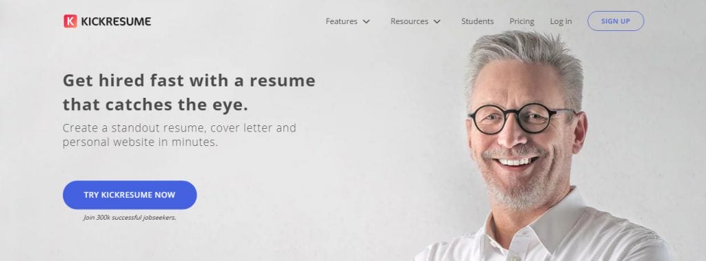 cara membuat CV menggunakan kick resume